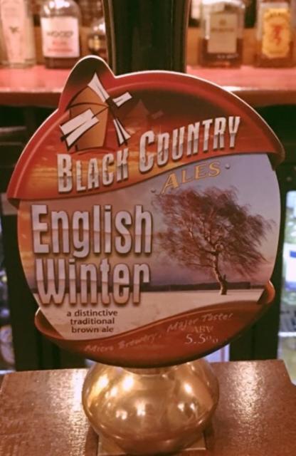 English Winter 5.5%, Blackcountry Ales Brewery, England
