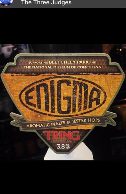 Enigma 3.8%, Tring Brewery, England