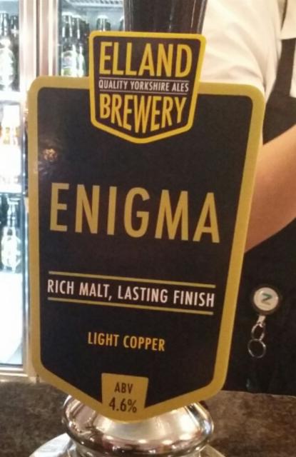 Enigma 4.6%, Elland Brewery, England