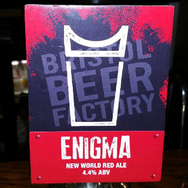 Enigma 4.4%, Bristol Beer Factory, England