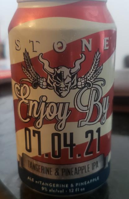 enjoy by 07.04.21 9.4%, Stone Brewing (Sapporo Breweries), United States