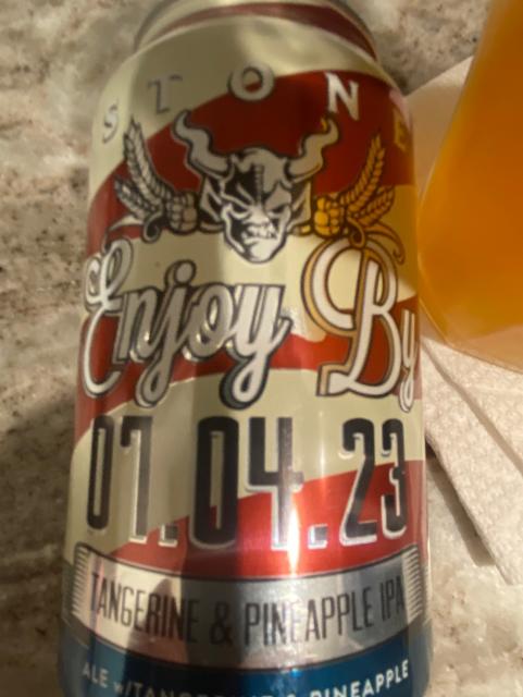 Enjoy by 07.04.23 9.0%, Stone Brewing (Sapporo Breweries), United States