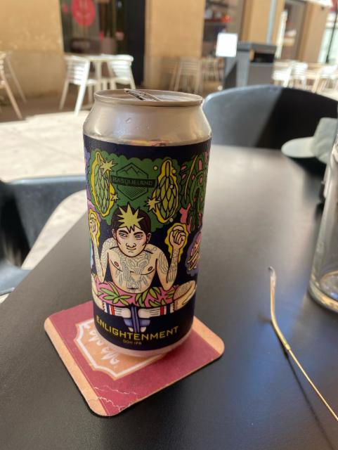Enlightenment ask for basque 6.5%, Basqueland Brewing, Spain