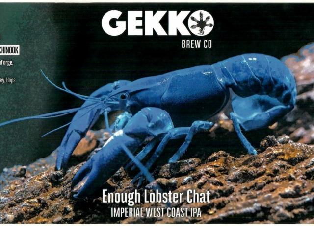 Enough Lobster Chat 9.0%, Gekko Beers - Gekko Brewing Company, France