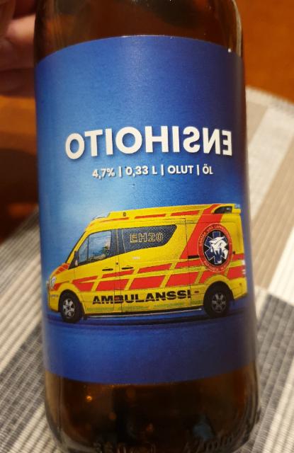 Ensihoito 4.7%, Panimoyhtiö Tuju, Finland