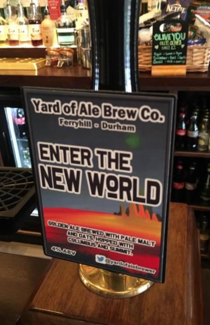 Enter The New World 4.0%, Yard Of Ale Brew Co., England