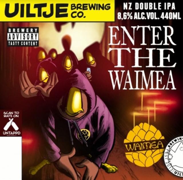 Enter The Waimea 8.6%, Uiltje Brewing Co, Netherlands