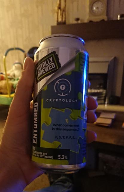 Entombed 5.3%, Totally Brewed Limited, England