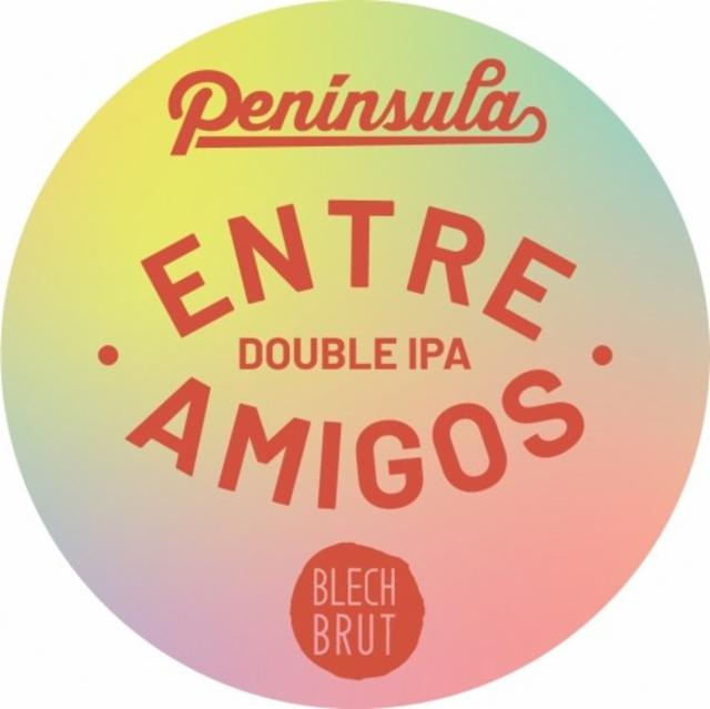 Entre Amigos Con Blech Brut 8.2%, Cervecera Península, Spain