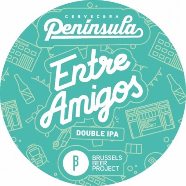 Entre Amigos Con Brussels Beer Project 7.8%, Cervecera Península, Spain