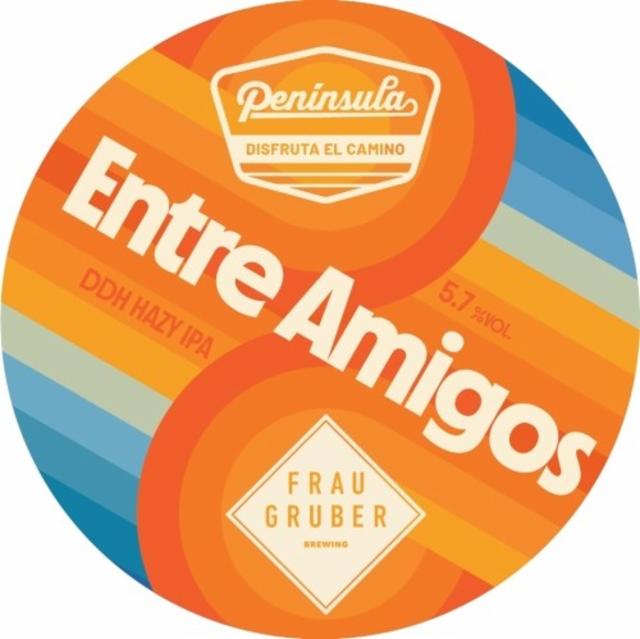 Entre Amigos Con Frau Gruber 5.7%, Cervecera Península, Spain