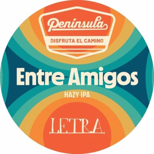 Entre Amigos Con Letra 7.5%, Cervecera Península, Spain