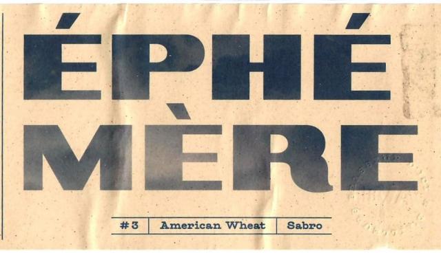 Éphémère #3 8.0%, BIA - Brasseur D'Ici & D'Ailleurs [Closed], France