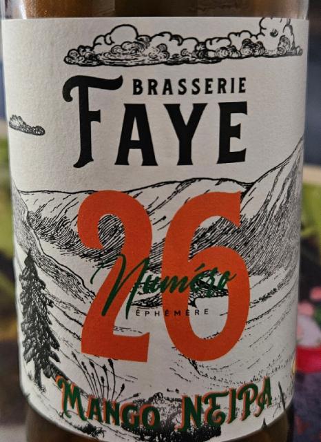 Éphémère N°26, Brasserie Faye [Closed]