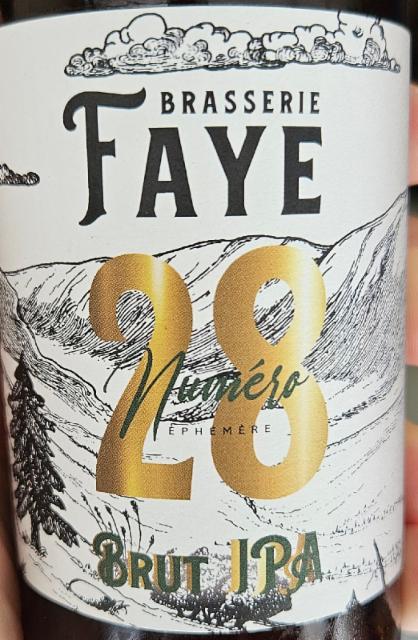 Ephemère N°28, Brasserie Faye [Closed]