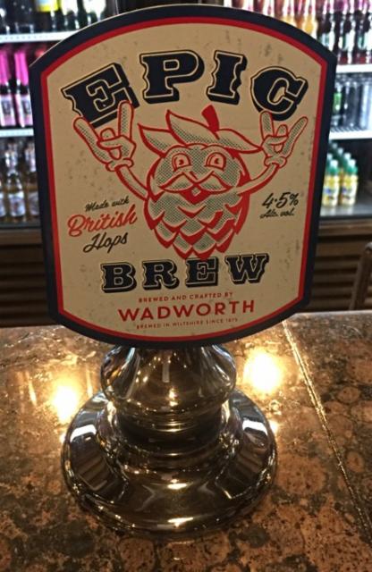 Epic Brew 4.5%, Wadworth Brewery, England