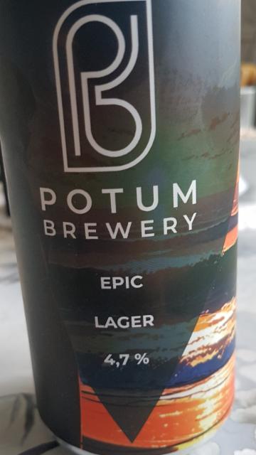 Epic 4.7%, Potum Brewery, Sweden