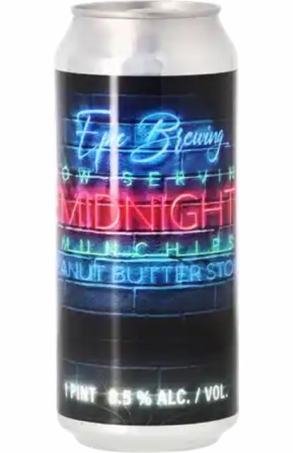 Midnight Munchies Peanut Butter Stout 8.5%, Epic Brewing Company, United States