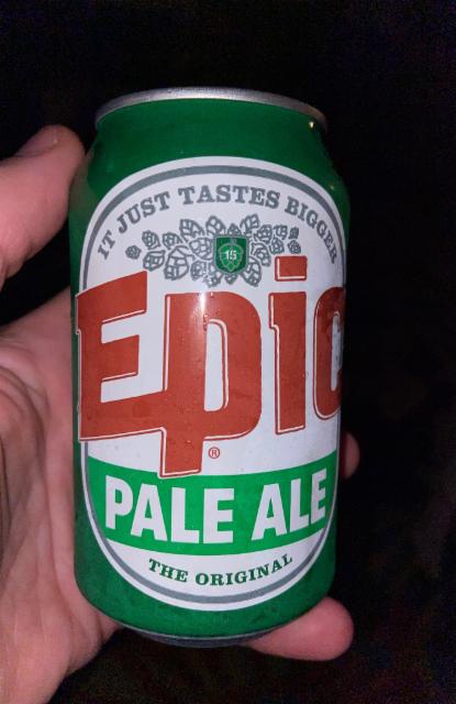 Epic Pale Ale 5.4%, Epic Brewing Company, New Zealand