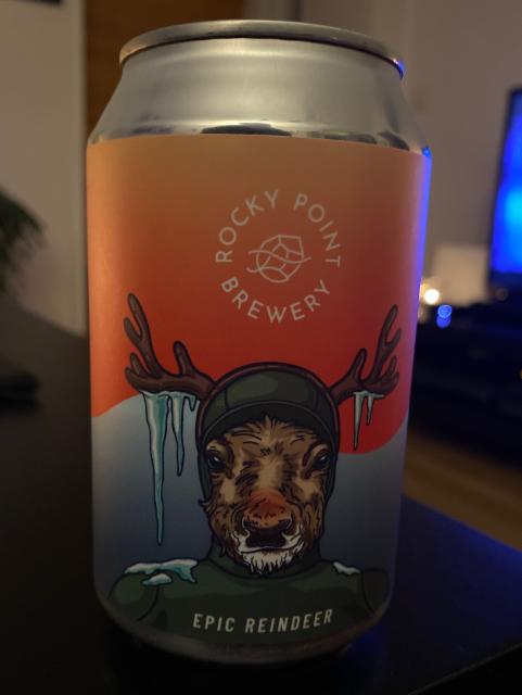 Epic Reindeer 5.2%, Rocky Point Brewery, Sweden
