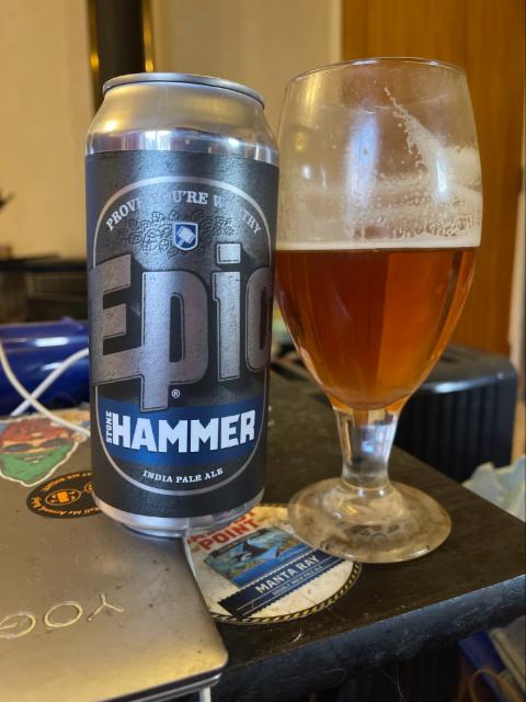 Stone hammer 7.0%, Epic Brewing Company, New Zealand