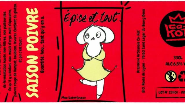 Épice Et Tout 6.5%, Microbrasserie Co-Kot', France
