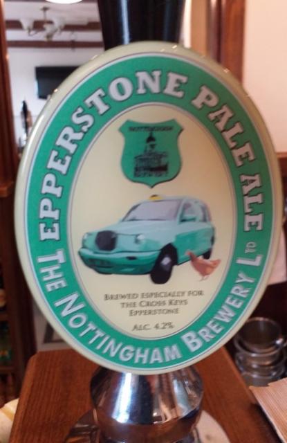 Epperstone Pale Ale 4.2%, Nottingham Brewery, England