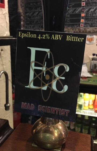 Epsilon 4.2%, Mad Scientist Brewpub, England