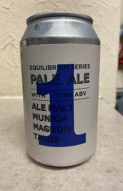 Equilibrium Series 1 Pale Ale 3.8%, Hilden Brewing Co., Northern Ireland