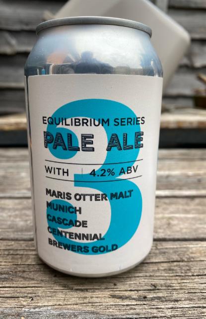Equilibrium Series 3 Pale Ale 4.2%, Hilden Brewing Co., Northern Ireland