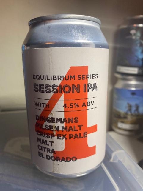 Equilibrium Series 4 Session IPA 4.5%, Hilden Brewing Co., Northern Ireland