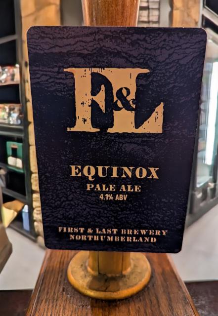 Equinox 4.1%, First & Last Brewery, England