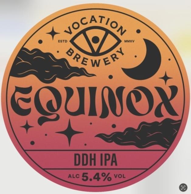 Equinox 5.4%, Vocation Brewery, England