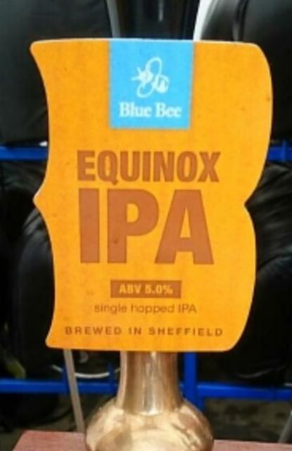 Equinox IPA 5.0%, Blue Bee Brewery, England
