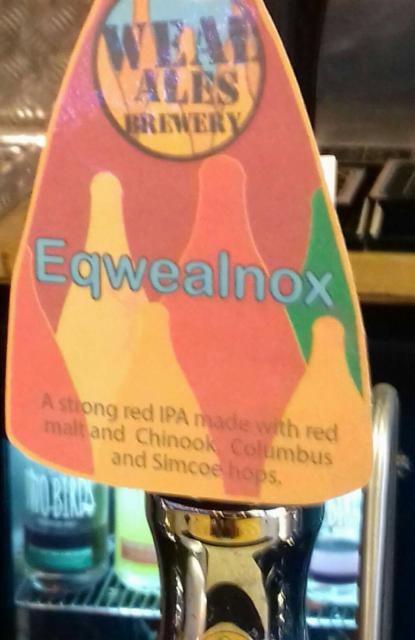 Eqwealnox 6.3%, Weal Ale Brewery Ltd, England