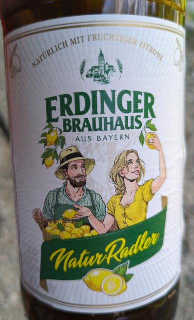 Erdinger Brauhaus Natur Radler 2.0%, Erdinger Weissbräu, Germany