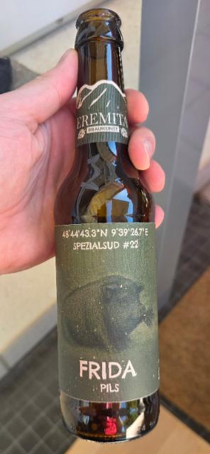Eremita Frida Pils 4.9%, Eremita Braukunst, Germany