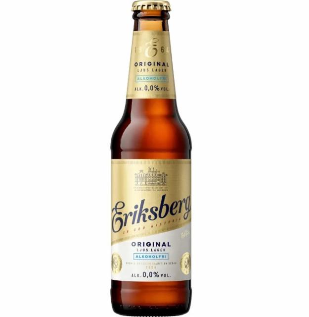 Eriksberg Original Alkoholfri 0.0%, Carlsberg Sverige, Sweden