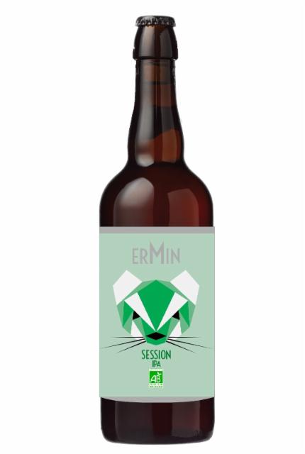 ErMin Session IPA 3.7%, Brasserie Plormel (Ermin, La Barbotine), France