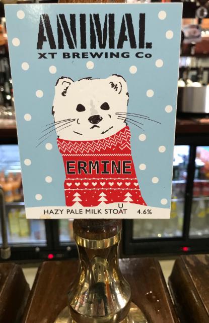 Ermine 4.6%, Animal Brewing Co., England
