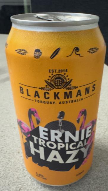 Ernie 5.0%, Blackman's Brewery, Australia