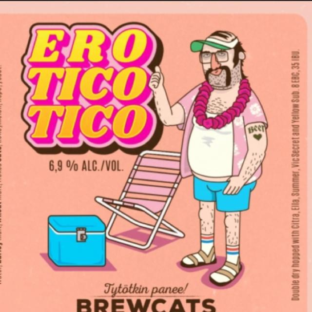 Ero Tico Tico 6.9%, Brewcats - Sideshow Brewery, Finland