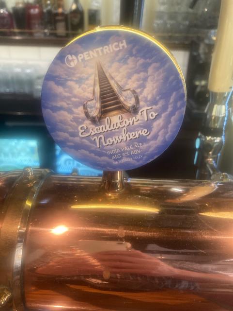 Escalator to nowhere, Pentrich Brewing