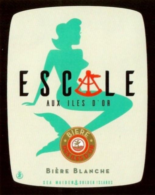 Escale Aux Îles D'Or Bière Blanche 4.6%, La Bière Des Îles D'Or, France