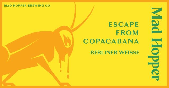 Escape from Copacabana 5.0%, Mad Hopper Brewing Co., Finland