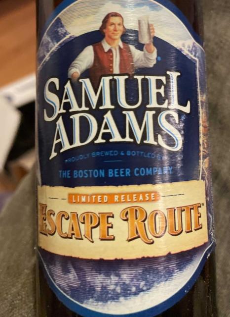 Escape Route 5.0%, Samuel Adams (Boston Beer Company), United States