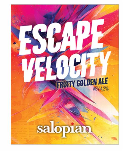 Escape Velocity 4.2%, Salopian Brewery, England