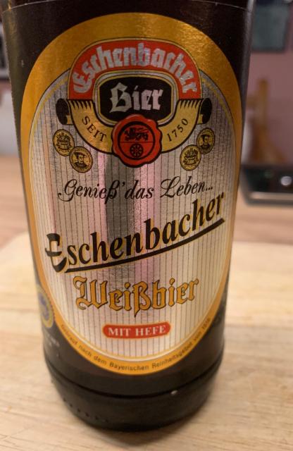 Eschenbacher Weißbier 5.3%, Eschenbacher Privatbrauerei, Germany