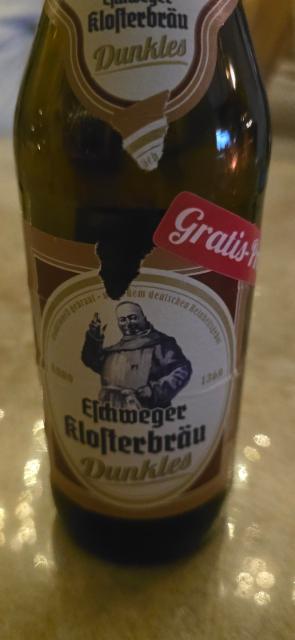 Eschweger klosterbräu dunkles, Eschweger Klosterbrauerei