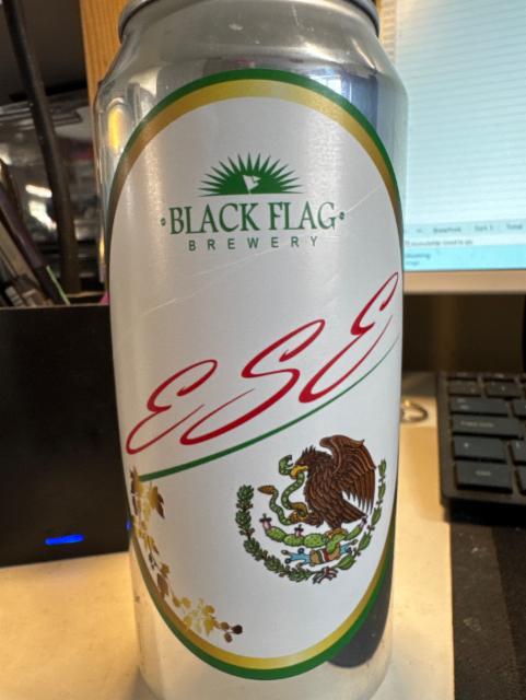 ESE 4.0%, Black Flag Brewery, England